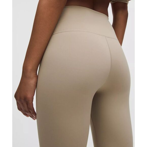 Lululemon Wunder Train High-Rise Tight 25" Sheer Oak Size 14 NWT - Picture 3 of 4